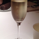 Fujiya 1935 - ワインセット1/5　ワインセット￥３０００ありました（カヴァ、白、白、赤、リキュールの5杯がセット）