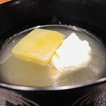 傳 - ハモと冬瓜の霙椀