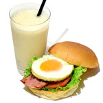 the 3rd Burger - お好きなサンド＆バナナスムージーセット