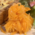 コーヒーとおやつの店 アンドモア - キャロットラペも身体にいいですね(*'-')b 