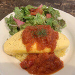 コーヒーとおやつの店 アンドモア - 長女は前日から「オムライス・ランチ」を狙っていました！！