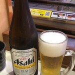 はま寿司 - 瓶ビール480円