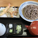 Yamagata Soba Tsuruya - 私が頼んだのは「天ざる」です！！