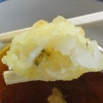 食事処 ときわ - コチ天中身350円