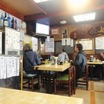 食事処 ときわ - ＴＶを見る人、女将さんを追う人（笑）