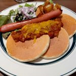 gram - チリビーンズのパンケーキ！