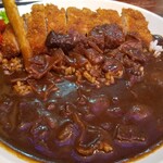 カウンタック - このカツカレーのボリューム！