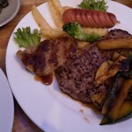 カウンタック - 看板メニューのステーキは旨かった！