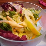 カウンタック - アイランドドレッシングで食べたサラダ！