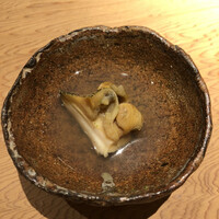 天ぷらあら木 - 真ツブの柔らか煮