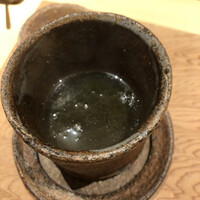 天ぷらあら木 - 金目鯛のアラ出汁のお澄まし　もずく
                    鯛の出汁がものすごく美味しかった