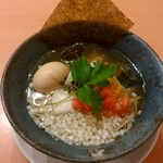 RAMEN 風見鶏 - 厳選魚介だしの塩冷やし