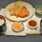 Sakura Kan - ミックスフライ定食