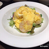 中国料理 豪華 - 海老と玉子ふわふわ炒め