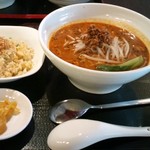 麺飯坊　無双 - ランチA：ブラック坦々麺