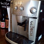 鶏料理・水炊きのお店 シリウス - コーヒーマシーン