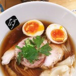 中華そば 髙野 - 特製鶏の中華そばと中華鶏おこわ