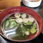 吉ひろ - カツ丼　750円　お吸い物付きです