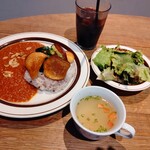 GARDEN PARTY cafe + kitchen - 【2020.7.28(火)】夏野菜の薬膳カレー1,200円