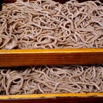そば処 一庵 - 見た目は固そうだがもちもちでのど越し最高！