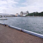 みなとらーめん 山 - 沼津港湾内の景色  ( 汚れた心が洗われる…)