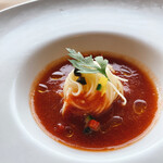 resutorankeyaki - カッペリーニの細麺