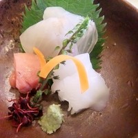 天ぷらふく西 禅と匠 - 刺身アップ