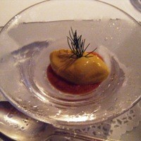 レストラン・ジョルジュマルソー - 前菜はガスパチョと人参のムース