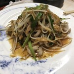 がばちょ - 豚バラニラ炒め（650円）