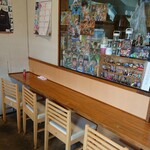 ふる里うどん  - カウンター席