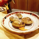 勢麟 - 青柳。舌をペロリ