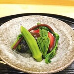 勢麟 - 季節のトレトレ、炊き合せ