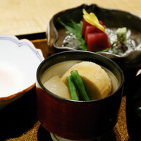 個室会席 北大路 銀座本店 - すき焼き風 和牛ハンバーグ御膳