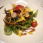 ピアッティ カステリーナ - ランチ；最初のサラダ。