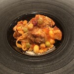 ピアッティ カステリーナ - ランチ：ラグーのパスタ。