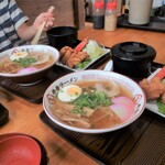 くつろぎ亭ひこべえ  - 孫ジラ達が食った牛骨ラーメンセット