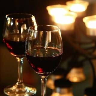 お料理に合うワインが豊富♪