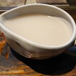 手打ちそばと朝宮茶の店 黒田園 - そば湯