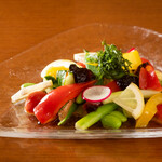 7 types of colorful vitamin salad ~Ponzu jelly~