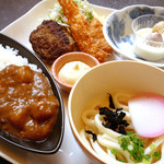 和食ダイニングﾞ和奏 - お子様ｾｯﾄ 740円　ご飯はｶﾚｰ・ﾋﾟﾗﾌ・握りの中から選べます。