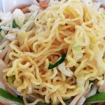 中国料理 吉勝 - 野菜ラーメンの麺