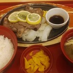 Joifuru - うすぎりリブロースレモンステーキ＋和食セット