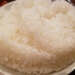 あさひ食堂 - ライス(新潟コシヒカリ)(大)(300円)