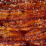 魚栄 - うな重 中串＋きも吸い　ズームアップ