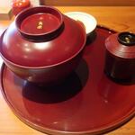 魚栄 - うな重 中串＋きも吸い