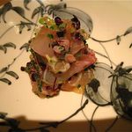 神保町 傳 - 靑森産「ソイ」 ジュンサイと塩辛和え