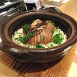 神保町 傳 - 釣りの銀ダラの炊き込みご飯