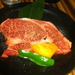 食彩和牛しげ吉 - リブロースステーキ