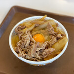 すき家 - 料理写真:牛丼 大盛 + たまご☆