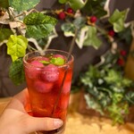 大阪焼肉HANABI - ドリンク写真:巨峰がおススメ。